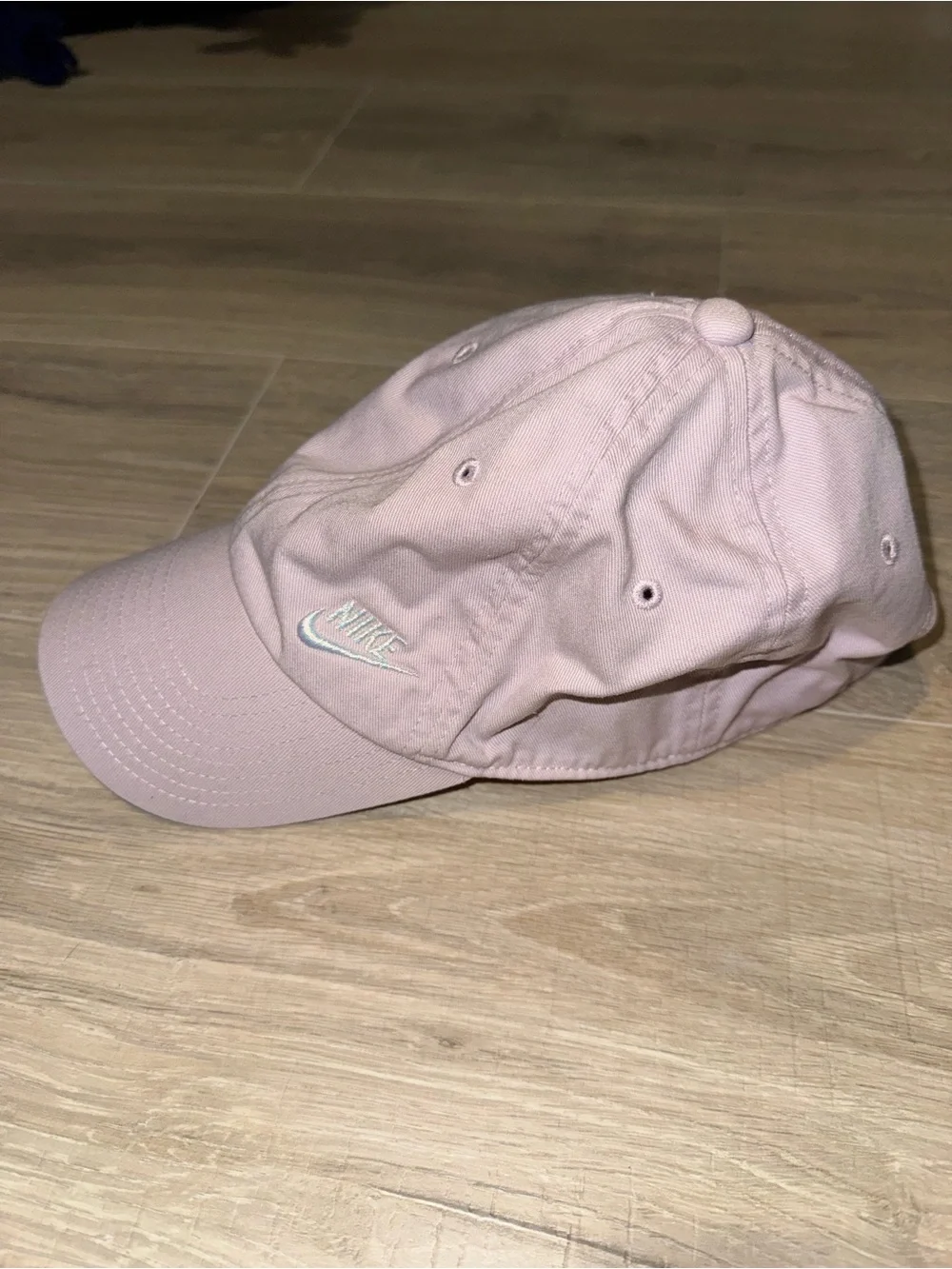 Nike Light Pink Embroidered Swoosh Baseball Cap